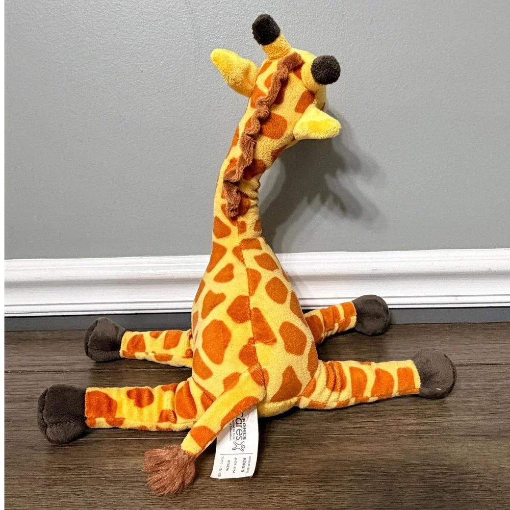 Kohls Cares‎ Gerald the Giraffe Plush Giraffes Cant Dance Stuffed Animal 12